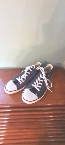 Dunlop blue lace trainers - blue,
