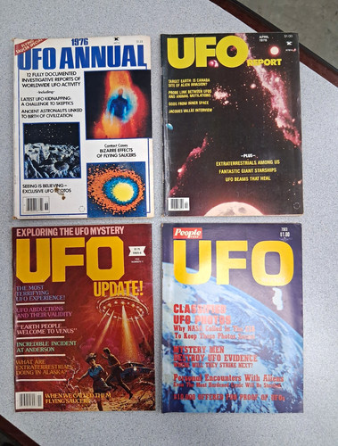Vintage 1970s ufo magazine lot - vintage,