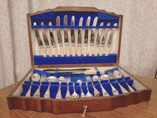 Pristine 49 Pc Silver Plate