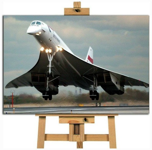 Concorde canvas print picture - canvas,