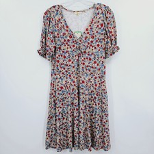 Boden V Neck Jersey Dress 4