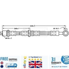 Brake Hose BBH7190 For Subaru