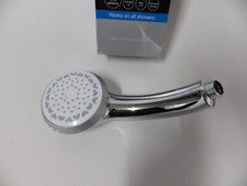 Mira Response Chrome effect 4-spray pattern Shower head, 230mm