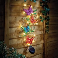 Solar Butterfly Wall Art