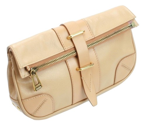 Belstaff clutch bag beige - belstaff,