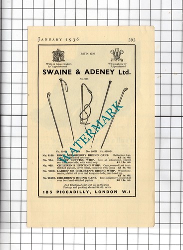 Swaine adeney ltd london - london,