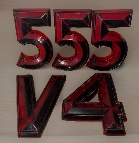 Rare vtg lot red - rare, of