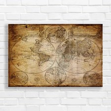 The Old Vintage Map Original