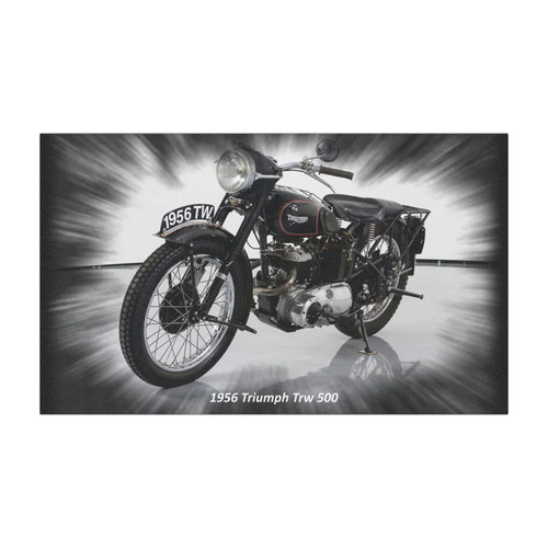 Car magnet 1956 triumph - car,