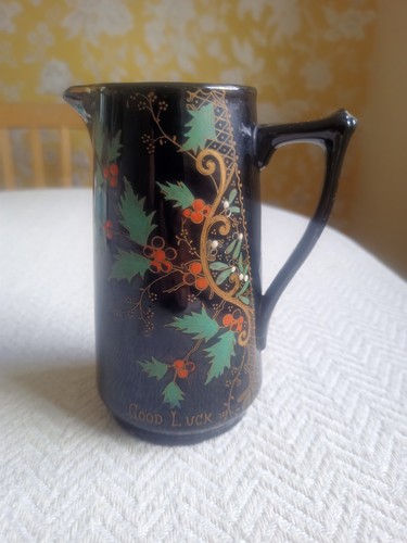 Jug jackfield style - jackfield,