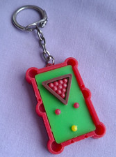 Vintage Mini Snooker Table Key Fob Key Ring #2