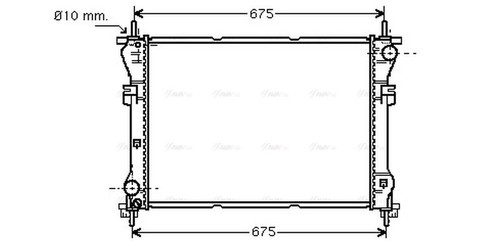 Ava coolant radiator - ava,