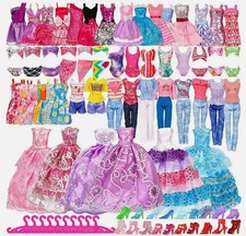 50Pcs Barbie Doll Clothes