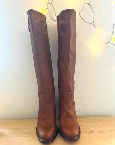 Vintage wrangler tan leather - vintage,