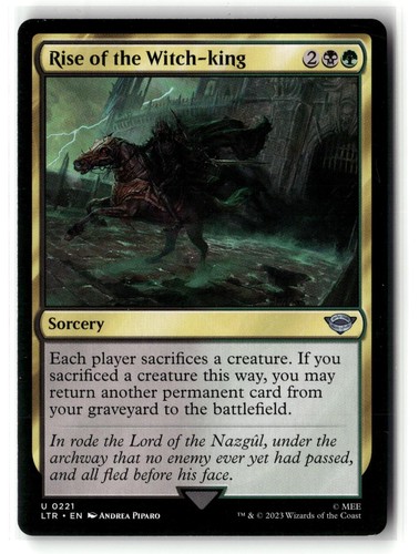 Rise the witch king - rise, of