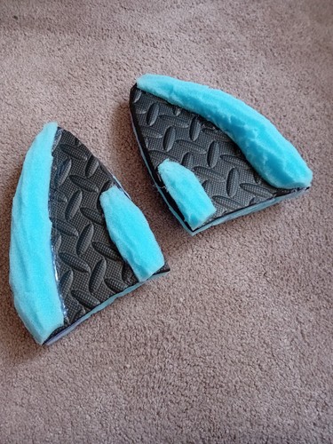 Small fursuit half mask - mask, foam