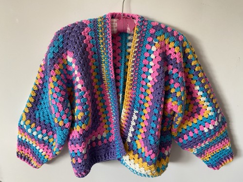 Handmade crochet cardigan - crochet,