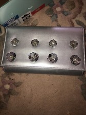 Women's Sparkling Glitter Diamante Wedding Prom Party Bag Evening Clutch+shawl!!