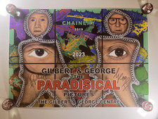 Gilbert & George Signed Poster