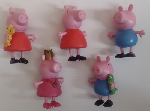 Peppa pig figures bundle - pig,