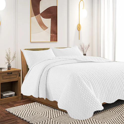Piece quilted embossed - quilted,