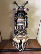 Authentic Japanese Samurai Armor Kabuto Yoroi Antique from japan with Box