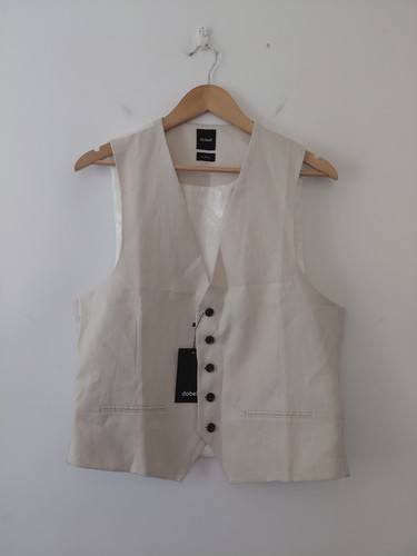 Dobell linen waistcoat - dobell,