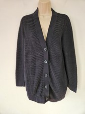 COS Black Textured Cotton Knit