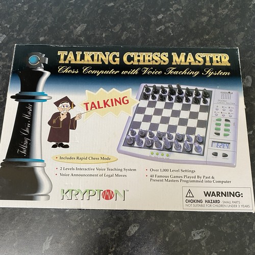Talking chess master computer - talking,