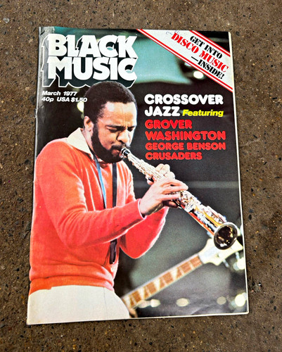 Black music magazine march - magazine,