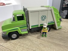 Playmobil 5938 Garbage Truck Rubbish Recycling Bin