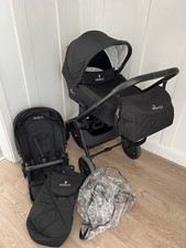 Venicci Pram - Black - Used, Good Condition - COLLECTION ONLY