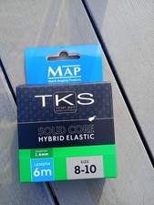 MAP TKS  6 Metre Hybrid Solid Core Green Pole Elastic 1.6mm 8-10  New Unused