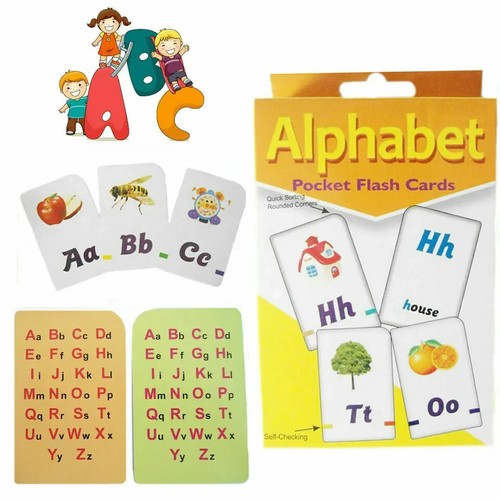 Alphabet flash cards - a-z, set