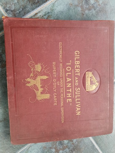 Gilbert sullivan vinyl lp - gilbert,