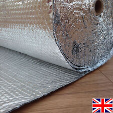 10M 25M 40M 50M Double Bubble Foil Insulation Aluminium Warm Barrier Shed UK VC
