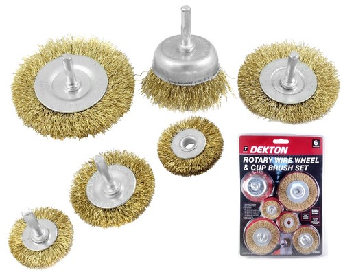 Dekton 6pc brass - 6pc, wire