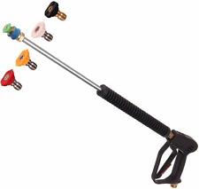 Pressure Washer Gun Lance Quick Release Nozzles 900 mm Long M22M Inlet Size 04