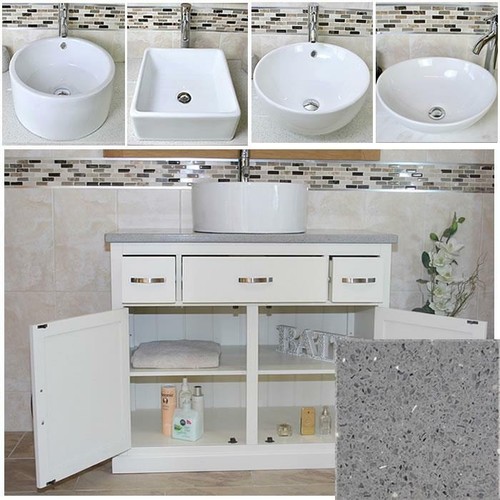 Bathroom vanity white - vanity,