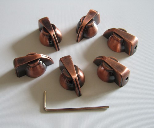 Pack brass insert guitar - of,