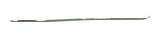 Mini black roof gutter trim - black,