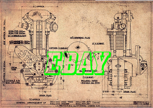 Jap speedway engine diagram - jap,