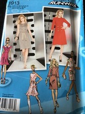 Simplicity Project Runway Misses/Petite Dress With Skirt and Sleeve Variations