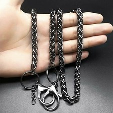 Men Trousers Punk Hiphop Chain