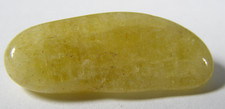 LOVELY GOLDEN BERYL or HELIODOR TUMBLESTONE - 2.7 x 0.9  cms 3.00 gms  #12