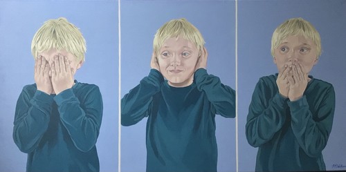 The three wise monkeys - the, oil