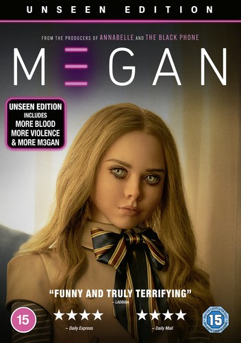 M3gan dvd allison - dvd, (2023)