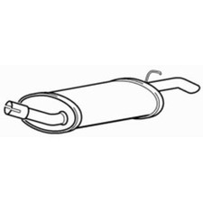 Quality Rear Exhaust Silencer