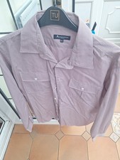 Mens Aquascutum Shirt XXL Blue
