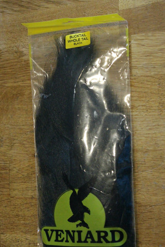 Veniard black bucktail - black,